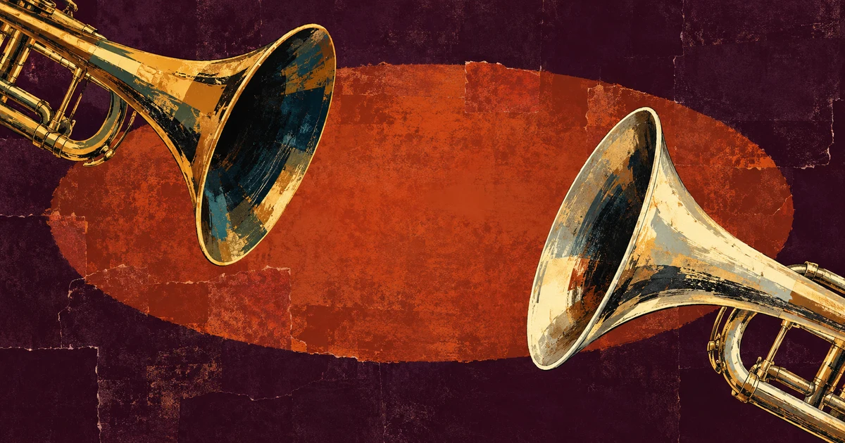 Jazz Trumpet Duet: Two Complete Parts for Listening Together