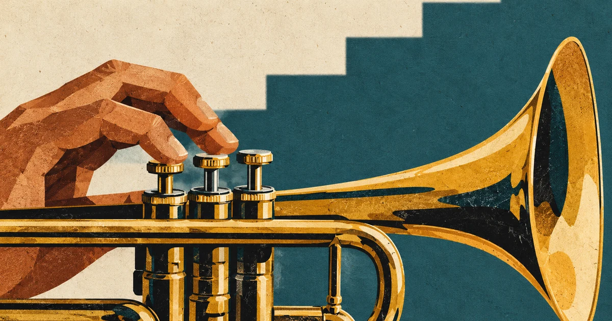 Trumpet Scale With Fingers: Play C Major Now